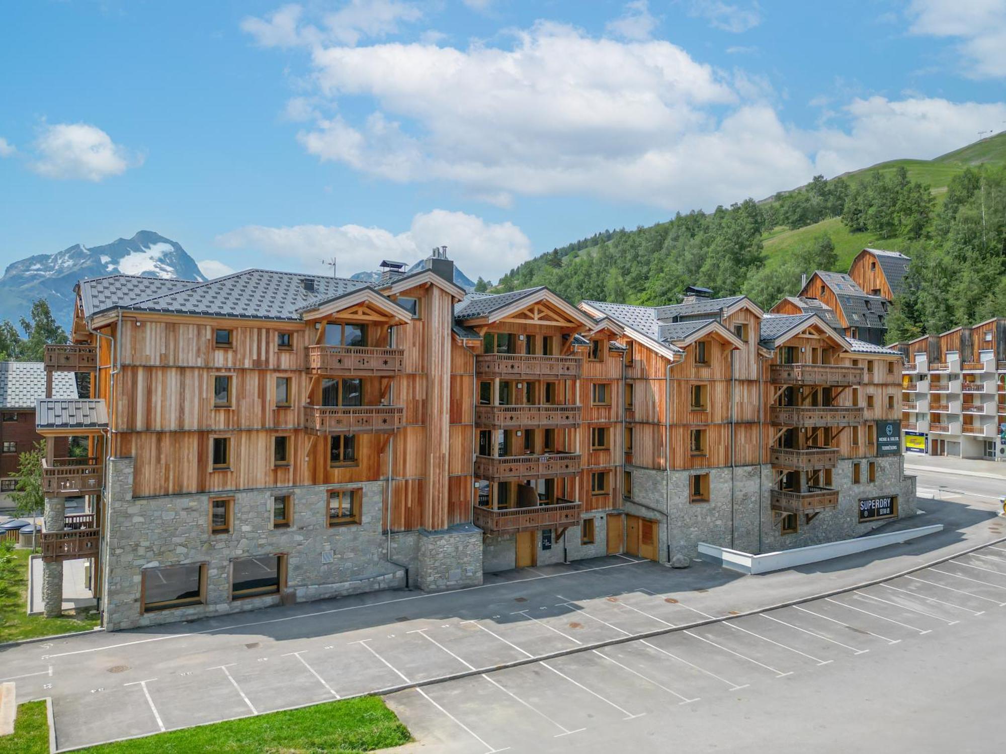 Aparthotel TERRESENS - Neige et Soleil à Les Deux Alpes Extérieur photo